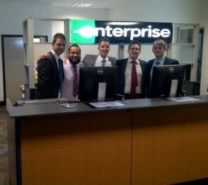 Enterprise Rent-A-Car - Employees at the new Cambridge location