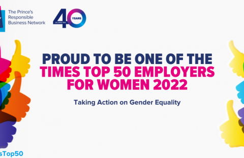Enterprise named one of The Times Top 50 Employers for Women 2022